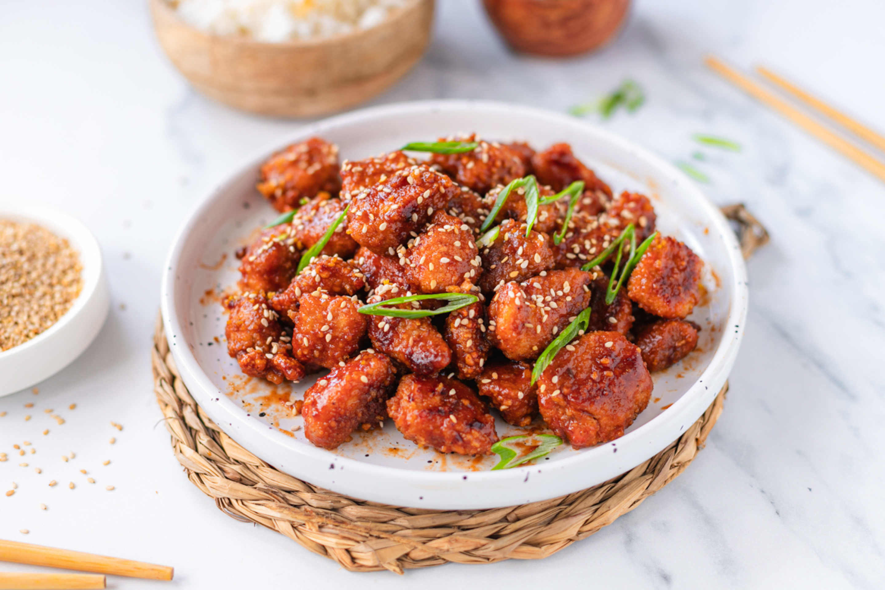 Korean Popcorn Chicken